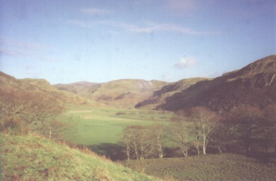 March 02, A view looking up the glen